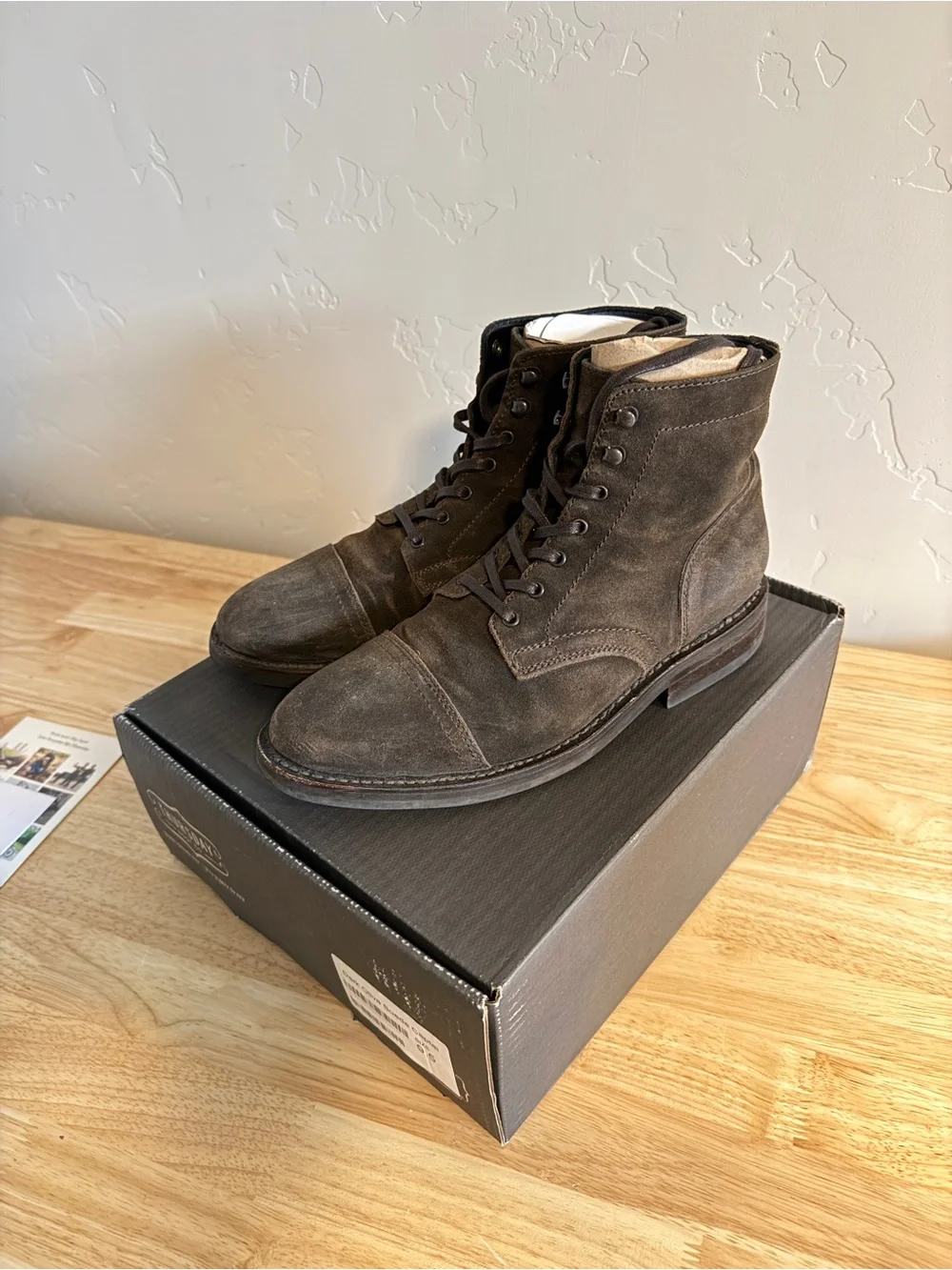 Thursday Boot Company Suede Captain Boots